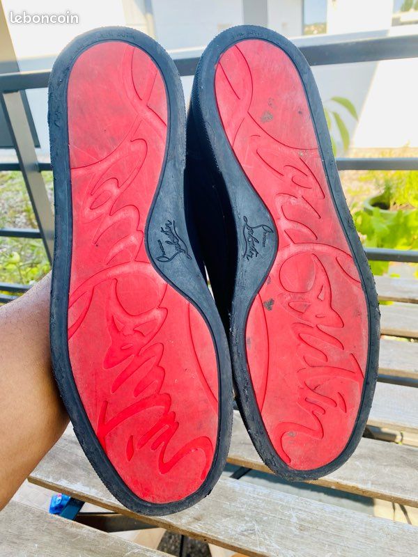 Louboutin Sneakers Louboutin Classique Noir Très Belle Sneaker