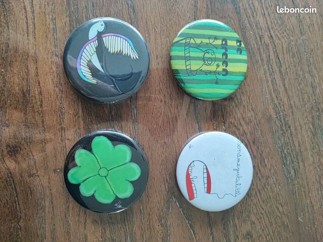 Lots de badges Diamètre 5,5cm (image 3)