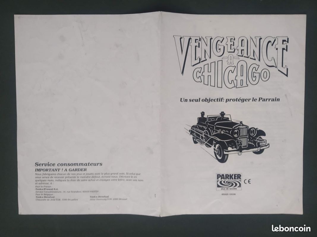 JEU DE SOCIETE VENGEANCE à CHICAGO / PARKER (image 4)