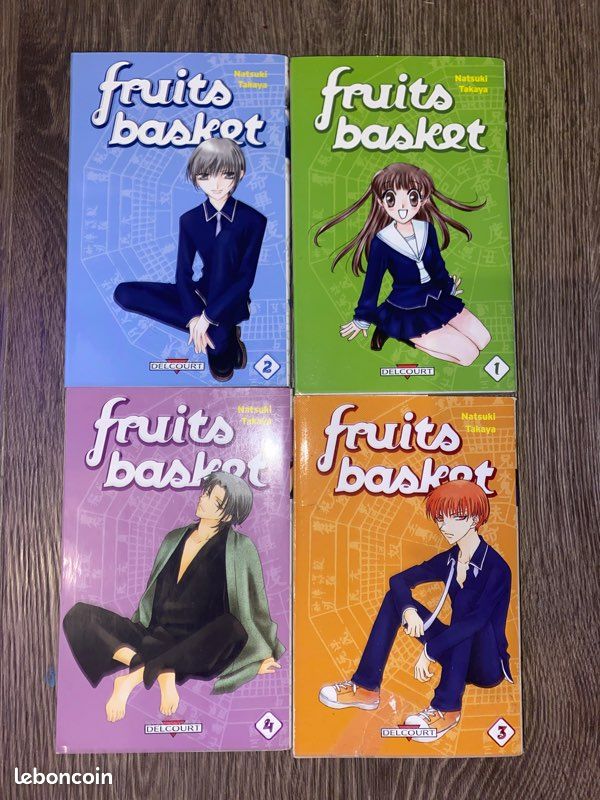Fruits basket édition delcourt tome 1 à 4 (image 1)