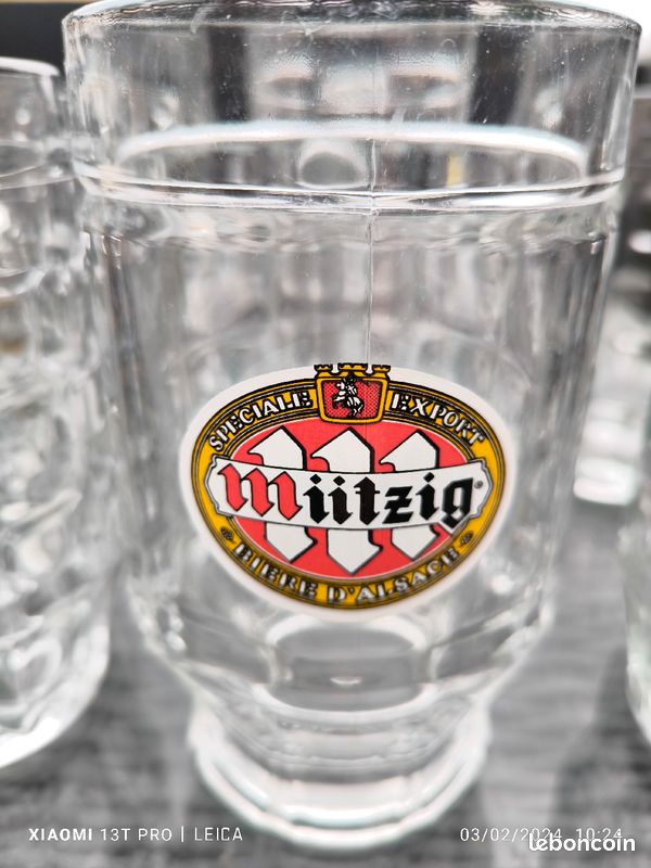 Chopes a bière (image 1)