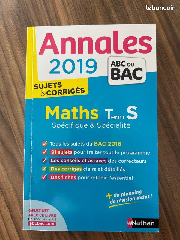 Livre Terminale Maths (image 2)