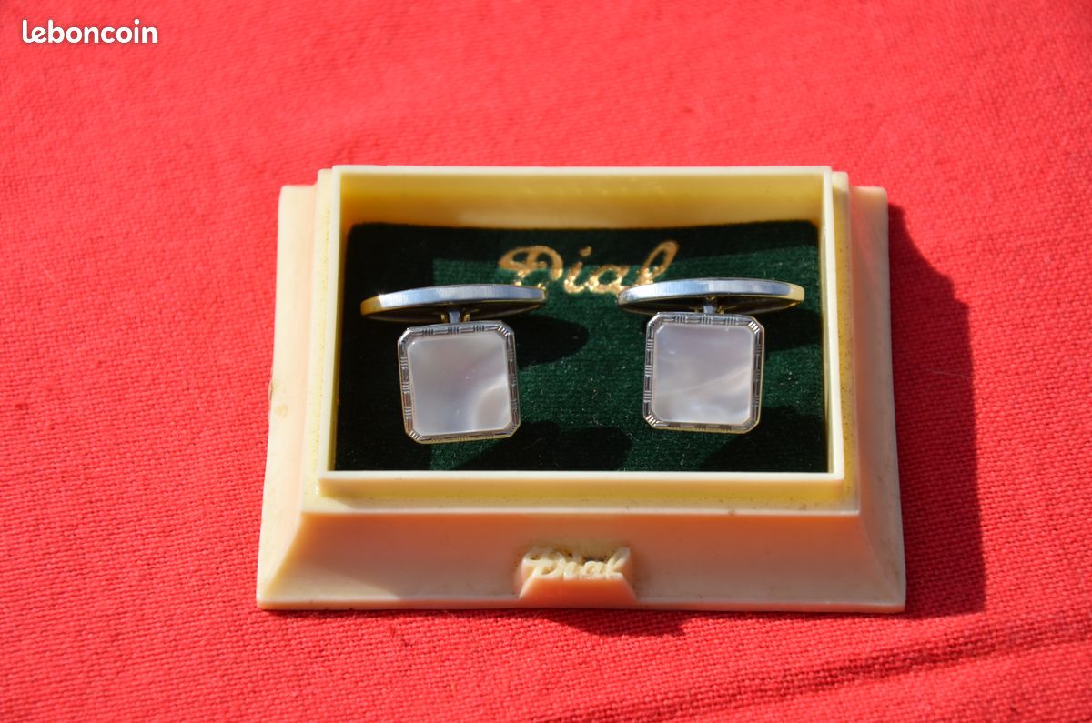 Beaux boutons de manchettes vintages (image 2)