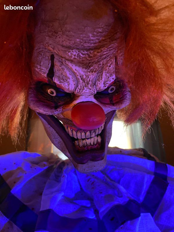 Clown Animatronic Halloween Lumineux et sonore 🤡 (image 8)