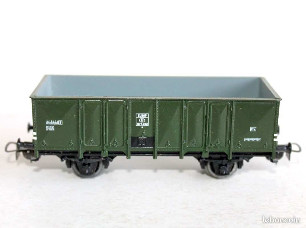 PIKO HO Wagon Tombereau 5/6410/070 – SNCF 683339 Transport Minerais – état Top