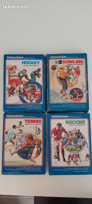 Jeux rétro intellivision collection sport (image 1)