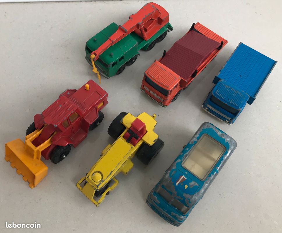 Lot De Voitures Matchbox Lesney – Années 60-70-80 – Métal, Angleterre