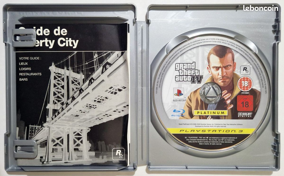 Grand Theft Auto IV (Platinum) (PS3) (image 3)