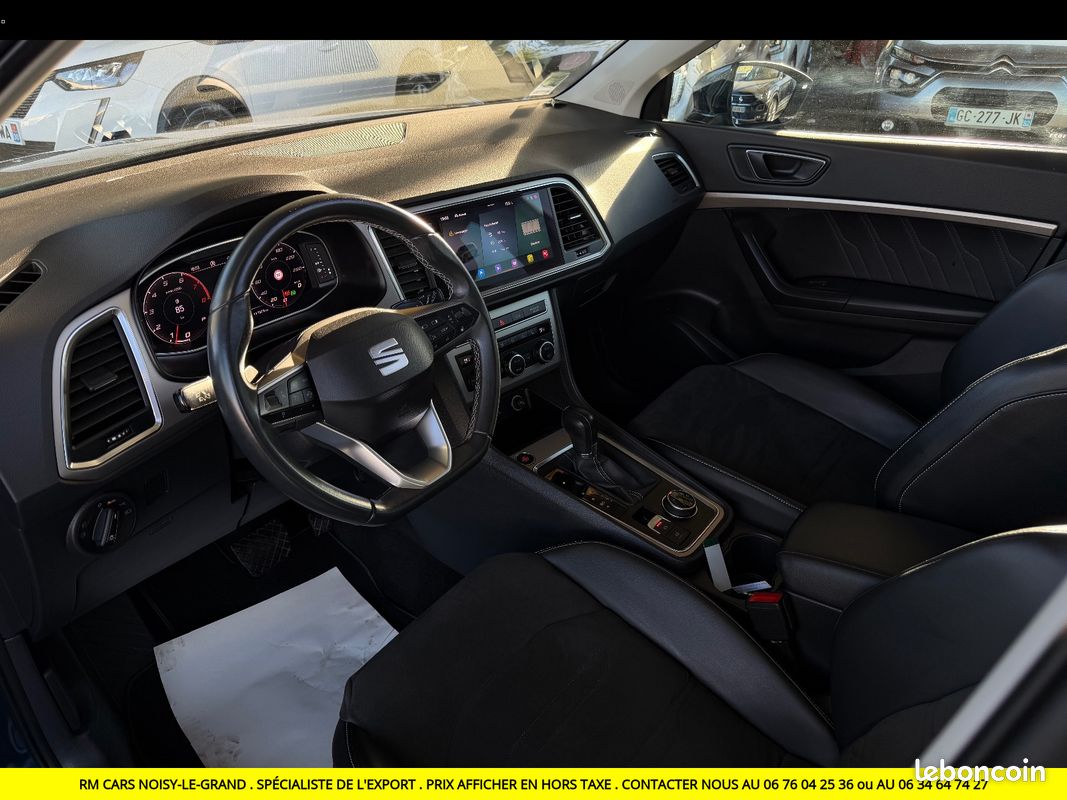 SEAT ATECA 1.5 TSI 150 ch Start/Stop DSG7 Xperience EXPORT TUNISIE MAROC PRIX EN HT (image 9)