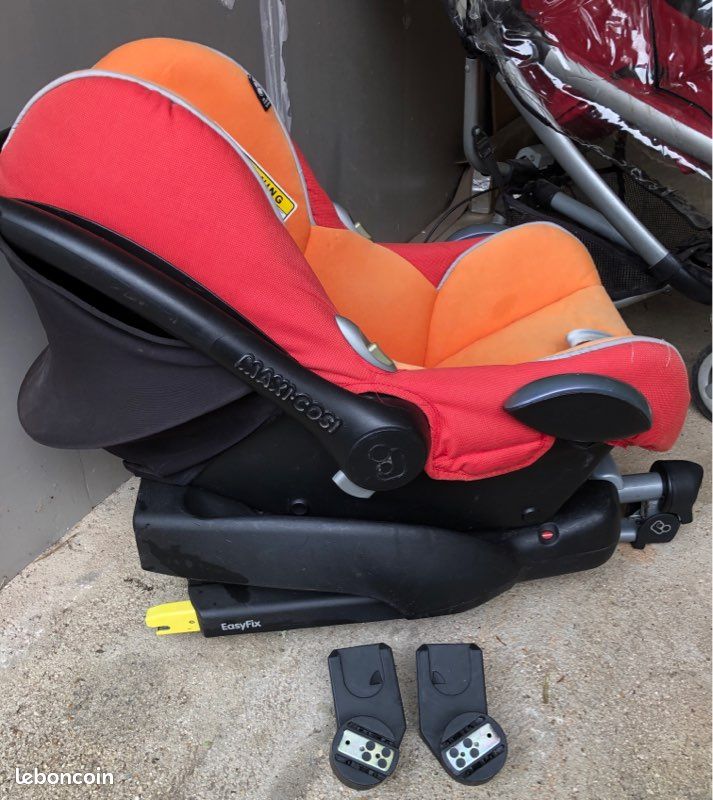 Lot Poussette QUINNY avec accessoires+siège MAXI-COSI en