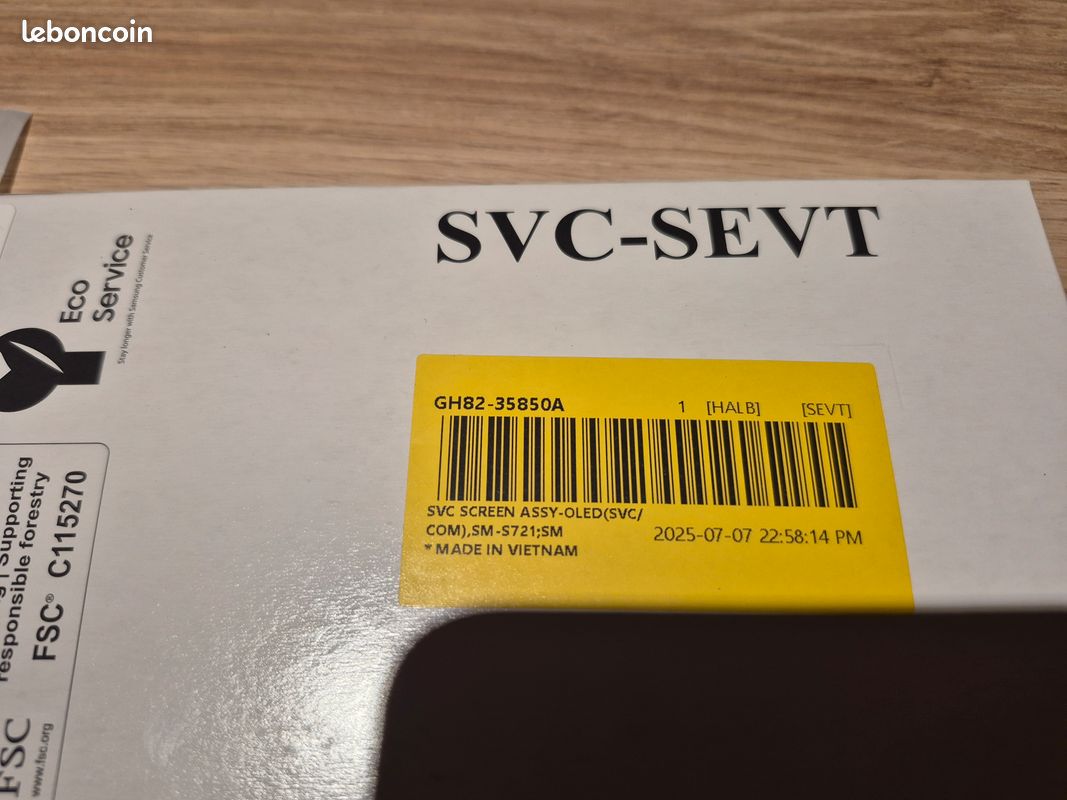 Ecran Samsung S24 FE OFFICIEL SM-S721 (image 2)
