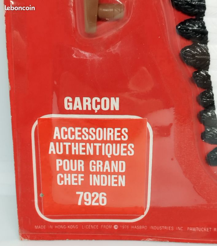 Armee D Afrique Accessoires Action Joe CEJI ARBOIS Pour Grand Chef Indien 7926 - Occasion Dans Son Emballage D'origine Scellé Pièces Action Joe 7926 Occasion