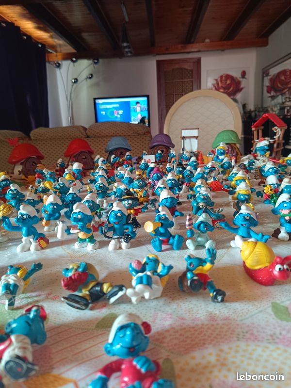 LES SCHTROUMPFS LOT Figurines Vintage EUR 7,50 - PicClick FR