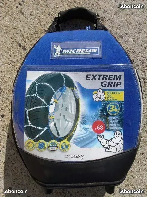Chaine neige Michelin N°68 plusieurs dimensions neuf prix en baisse