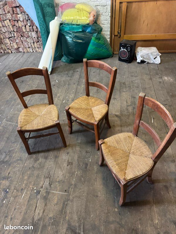 Chaises Anciennes Bois (image 2)