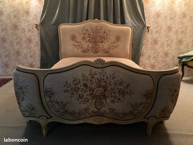 Lit style Louis XV d’occasion (image 2)