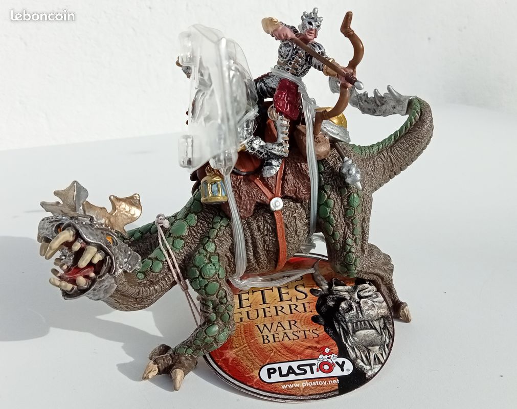 Papo Plastoy Lot de Figurines Guerriers Chevaliers Médiéval