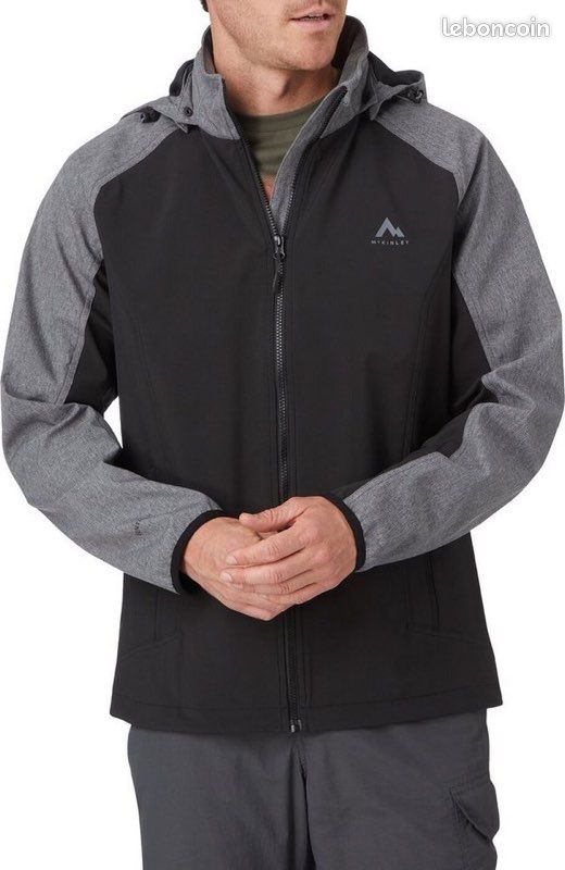 Veste softshell coupe-vent McKinley Trundle II Gris (image 7)