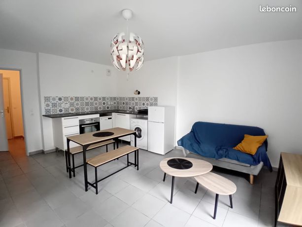 Appartement meublé à louer 2 pièces 1 chambre 43 m² Étage 1/4 921 CC Léon Blum – Bon Coin, Villeurbanne (69100)