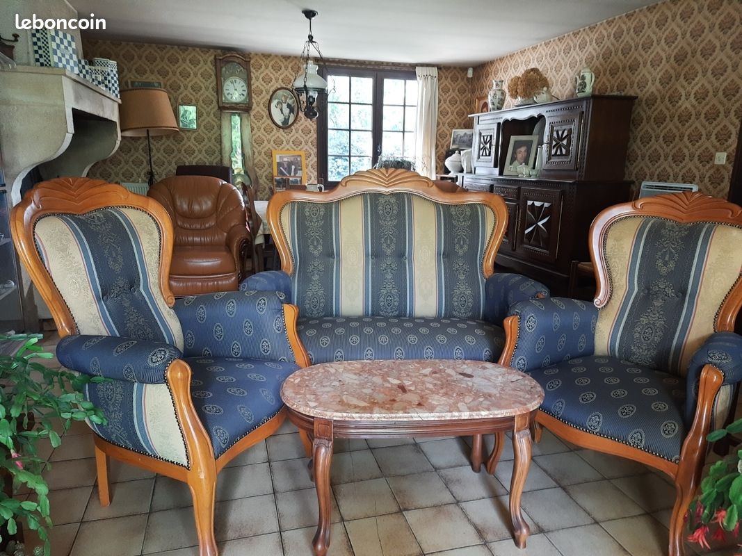 Salon + table basse (image 1)