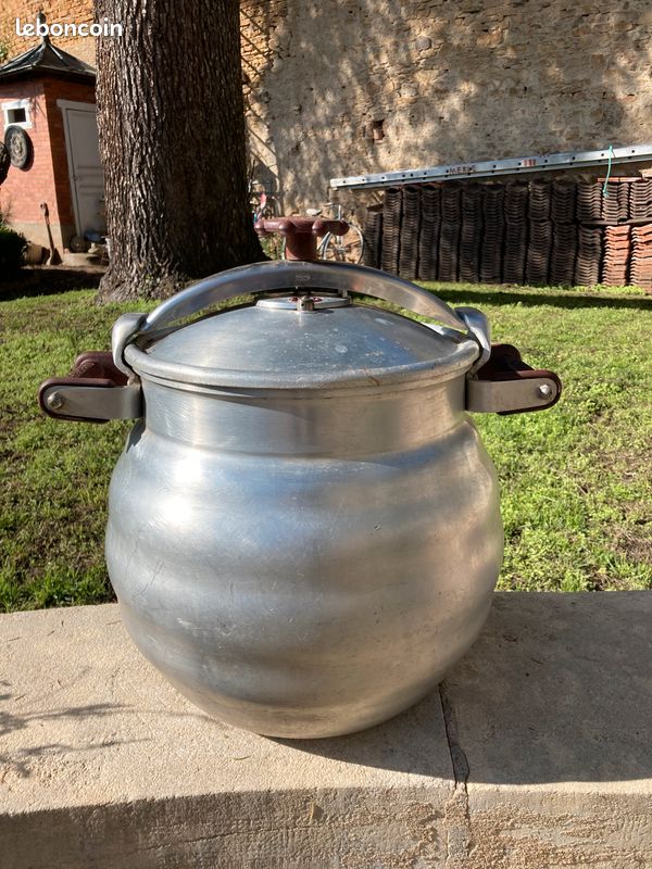 Cocotte Minute Seb Vintage - Aluminium - 22 Litres - Digesteur - Années 70/80