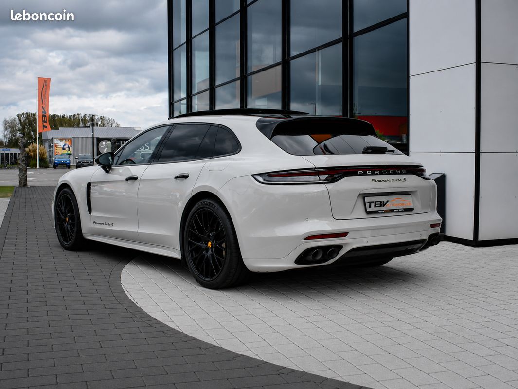 Porsche Panamera TURBO S 4.0 V8 700 CH SPORT TURISMO SPORT DESIGN INNODRIVE PCCB CERAMIQUE BURMESTER SOFT CLOSE ACC PASM — CONFIGURATION UNIQUE EN FRANCE (image 3)