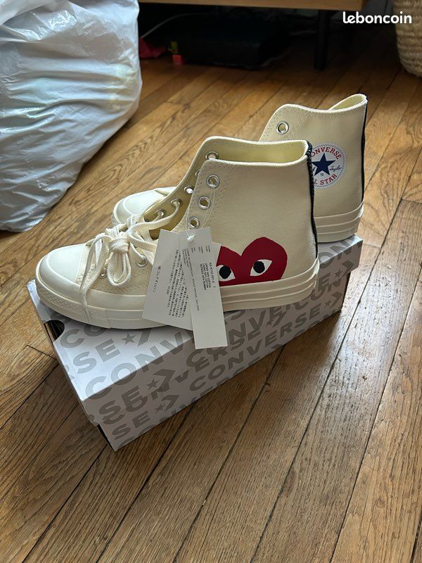 Sneakers montantes Converse x Comme des Garçons PLAY Chuck 70