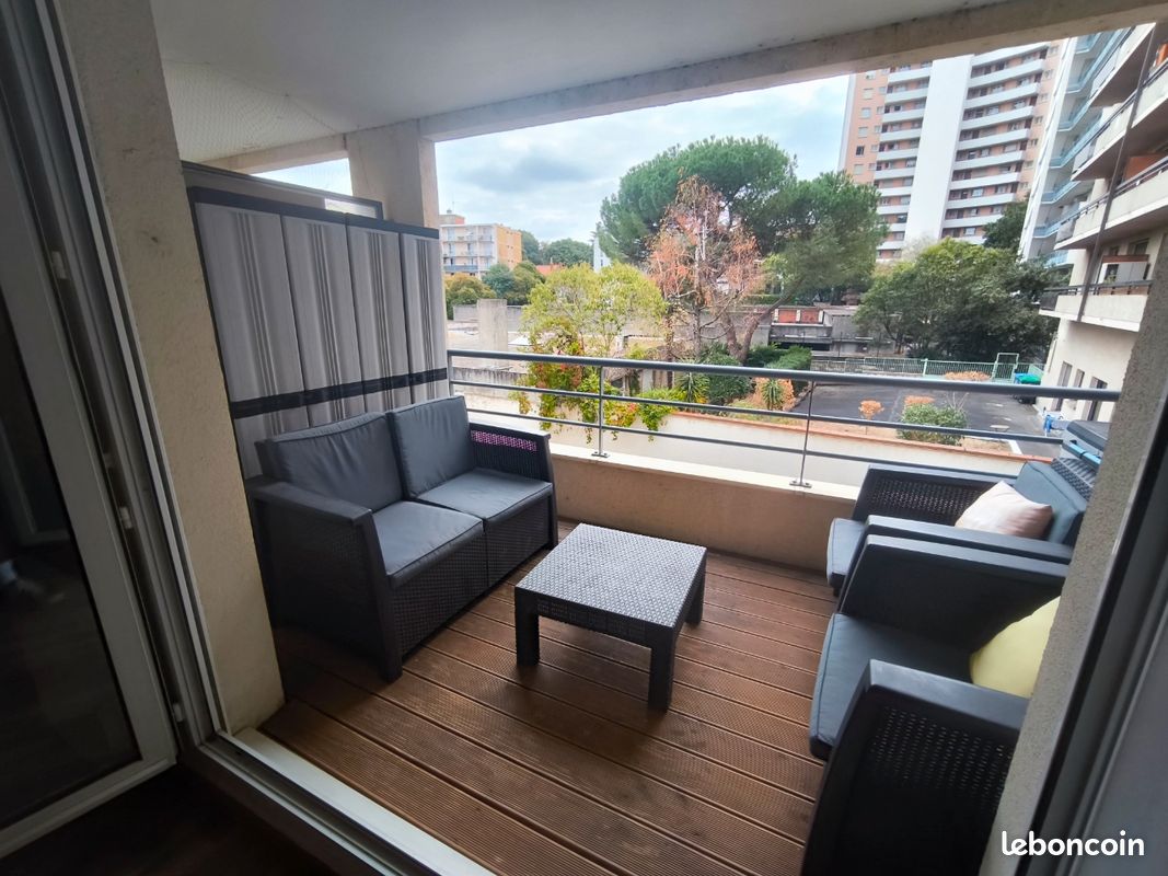 Appartement 54m² Toulouse 31000 Compans caffarelli avec terrasse a côté de la place saint pierre (image 1)