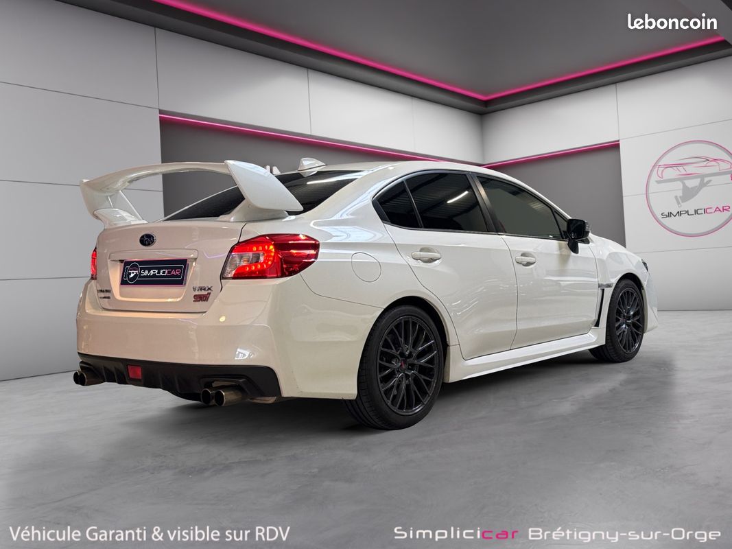 SUBARU WRX STI Boxer Essence 2.5T 300 S Club Aileron SUIVI SUBARU/ TOIT OUVRANT/ GARANTIE 12MOIS / ORIGINE FRANCE (image 3)