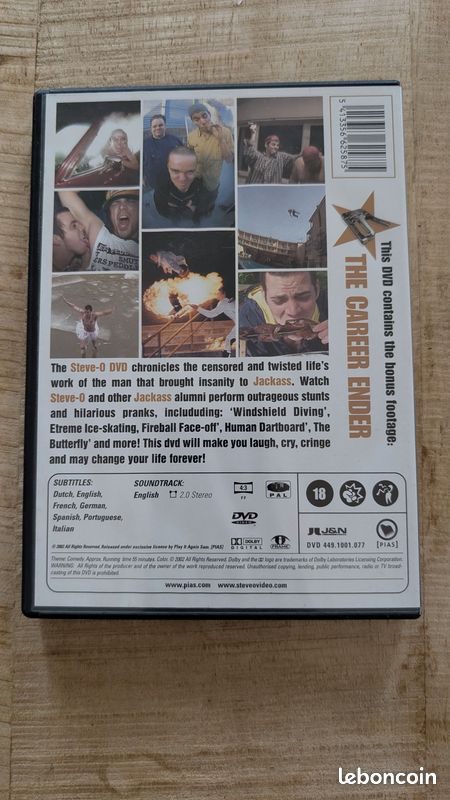 DVD - Steve-O - Don't Try This At Home - Jackass (image 2)