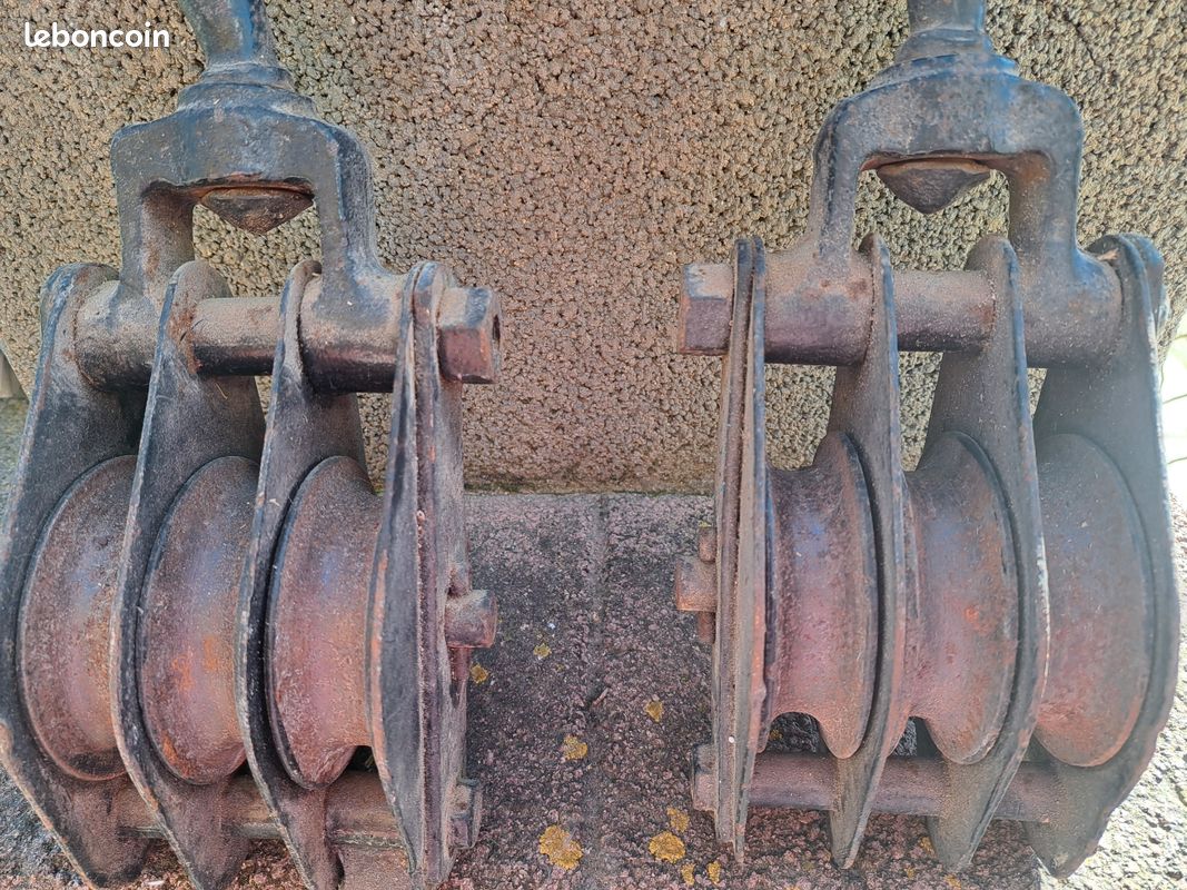 Lot de deux poulies (image 3)