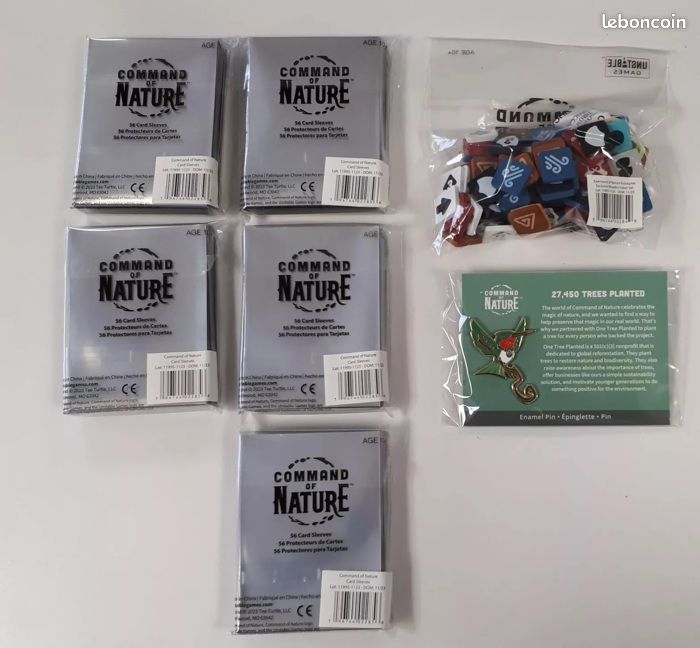 command of nature card sleeves Command of Nature: Sand & Wind Expansion Standee Set main image 0