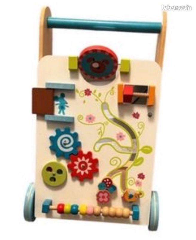 Chariot De Pousseur En Bois BÃ©bÃ© Chariot En Bois Pousseur Enfant