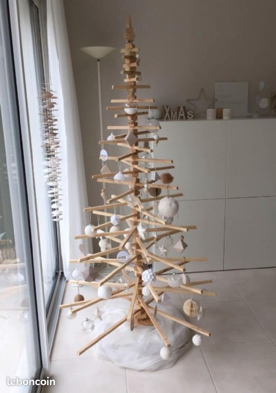 Destockage sapin de Noël en bois (image 5)