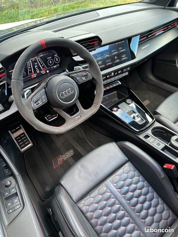 AUDI RS3 SPORTBACK (8Y) 2.5L 400ch FRANCAISE/T.O/ DESGIN RS/ VMAX290/ ÉCHAPP SPORT/ B&O (image 4)