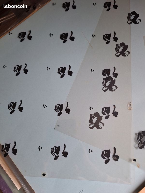 Serigraphie Roses (image 7)