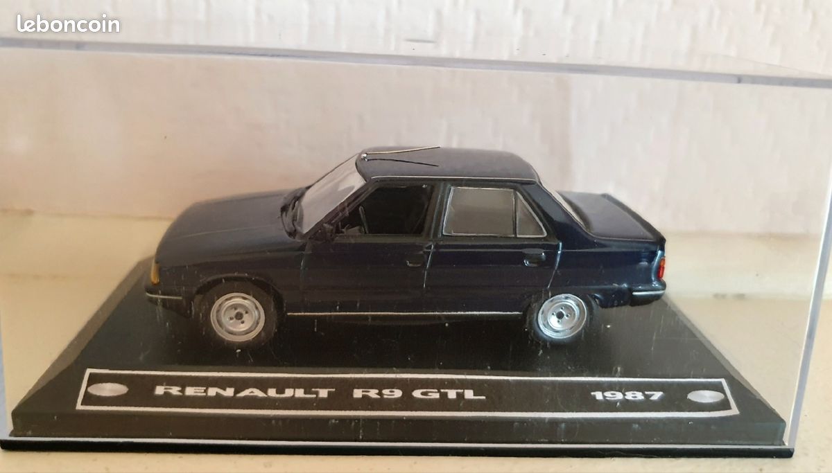 Renault 9 GTL 1987 Miniature 1/43 – Odeon Réf 156, Couleur Bronze, Collection