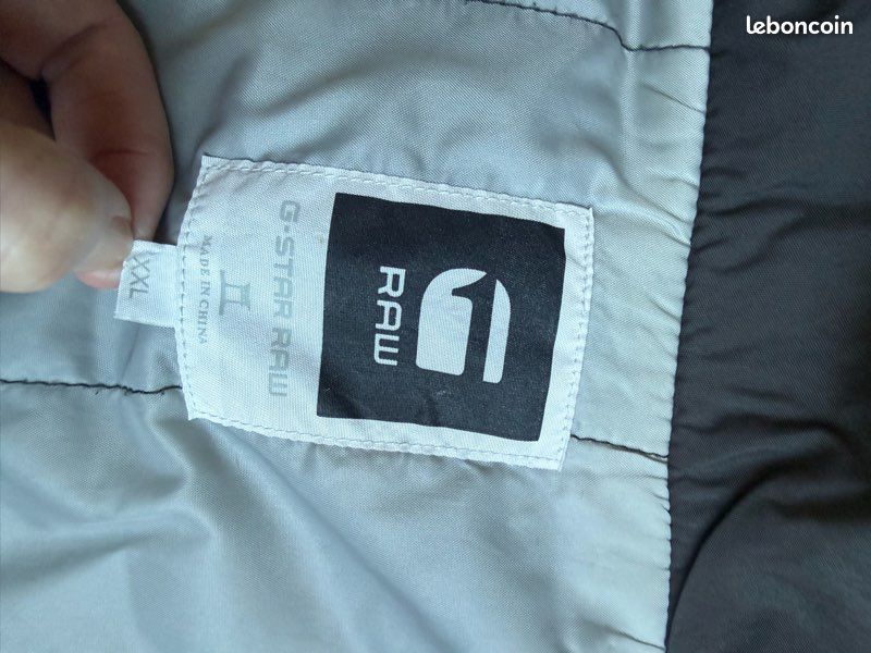 Parka noire homme G-Star Raw Denim (image 10)