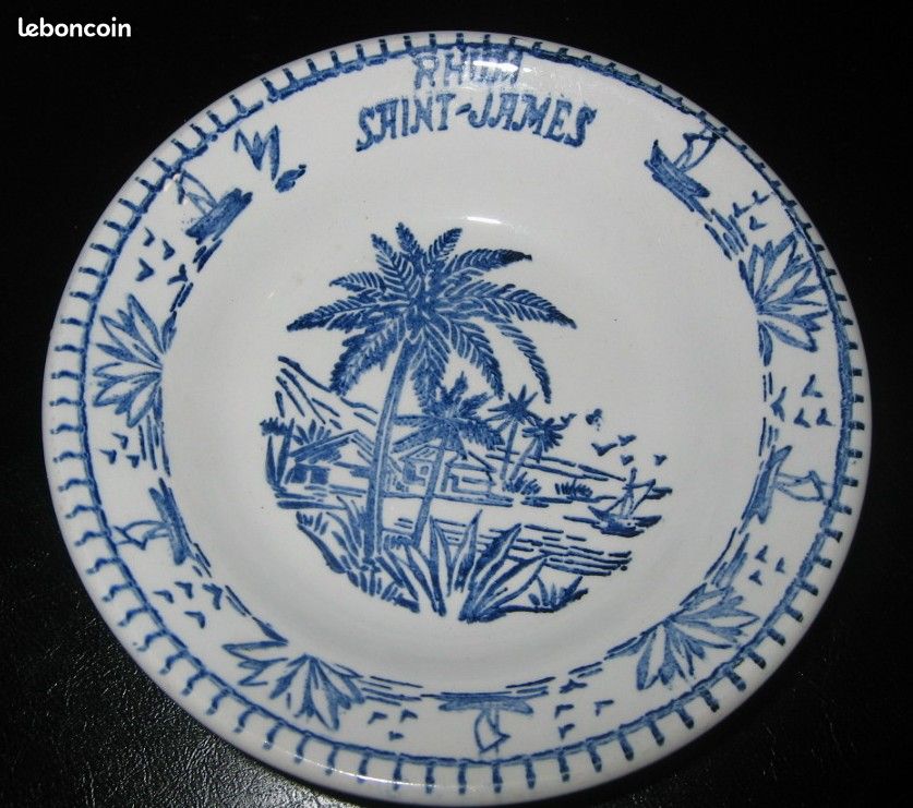 CENDRIER ou COUPELLE RHUM SAINT JAMES (image 1)
