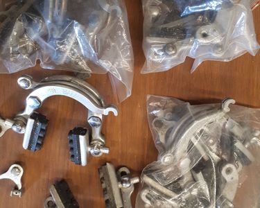 Lot d'étriers de frein MAFAC aluminium - Axe 65 et 70mm - CAViCALU - Équipements vélos