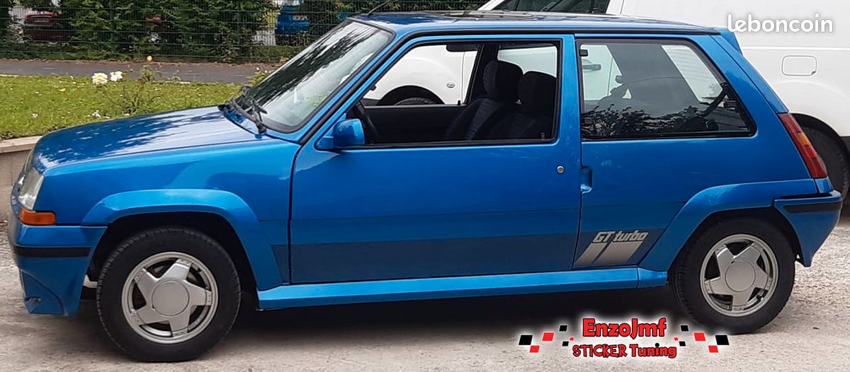 Kit bas de caisse R5 Gt phase 2 bleue (image 1)