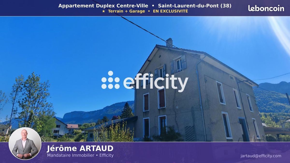 Appartement 5 pièces 76 m² · à Saint-Laurent-du-Pont · 76 m² · 175 000 €