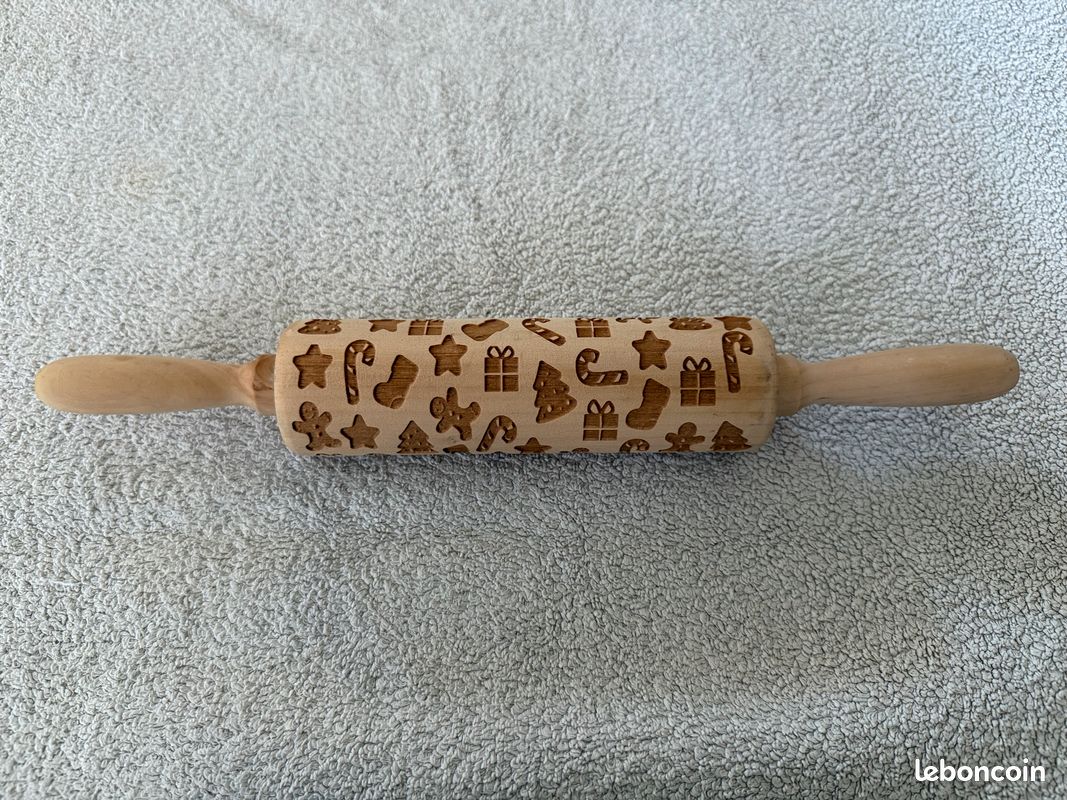Arbre de Vie Alsace Rouleau à Pâtisserie en bois - Plaisirs d'Alsace