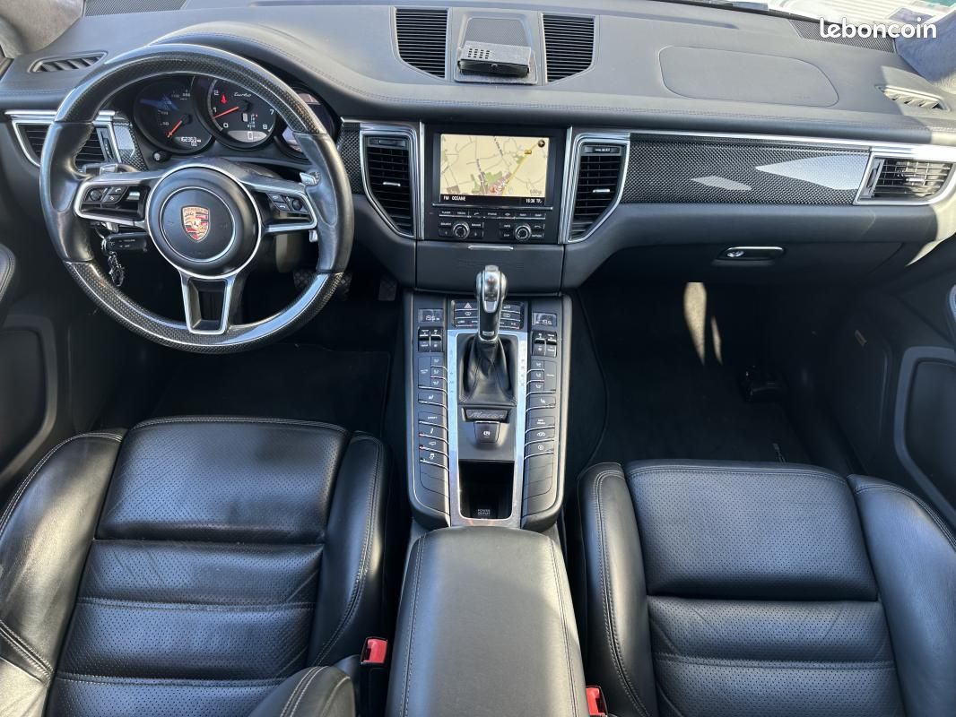 Porsche Macan TURBO 3.6 V6 400 CH PACK CARBONE ECHAP SPORT / BOITE DE TRANSFERT OK REVISION POUR ... (image 7)