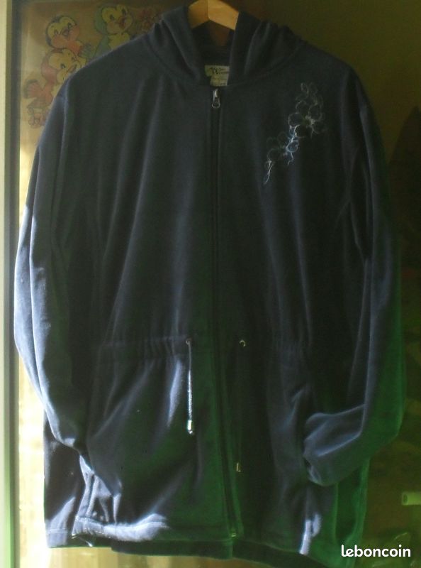 Veste gilet à capuche T 50/52 (image 2)
