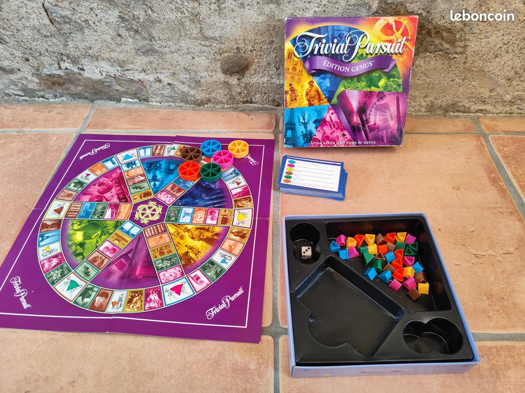 Jeux de société de voyage (Pictionary, bonne paye et Trivial Pursuit) (image 3)