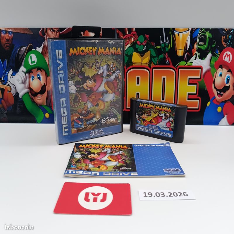 Sega MegaDrive JAPAN Mega lo Mania NTSC-J Bon état