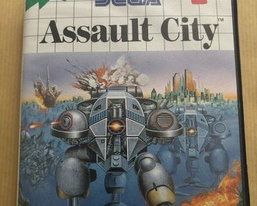 Jeu Sega Master System Assault City – Cartouche Seule, Bon état, Light Phaser Only