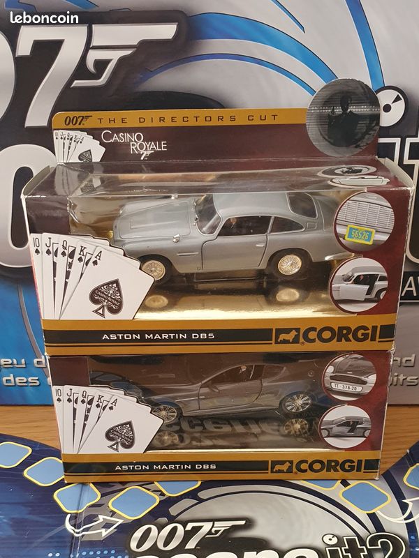 🤵 James BOND 007 Corgi 1/36 - Aston Martin Db5 + DbS Casino Royale (image 1)