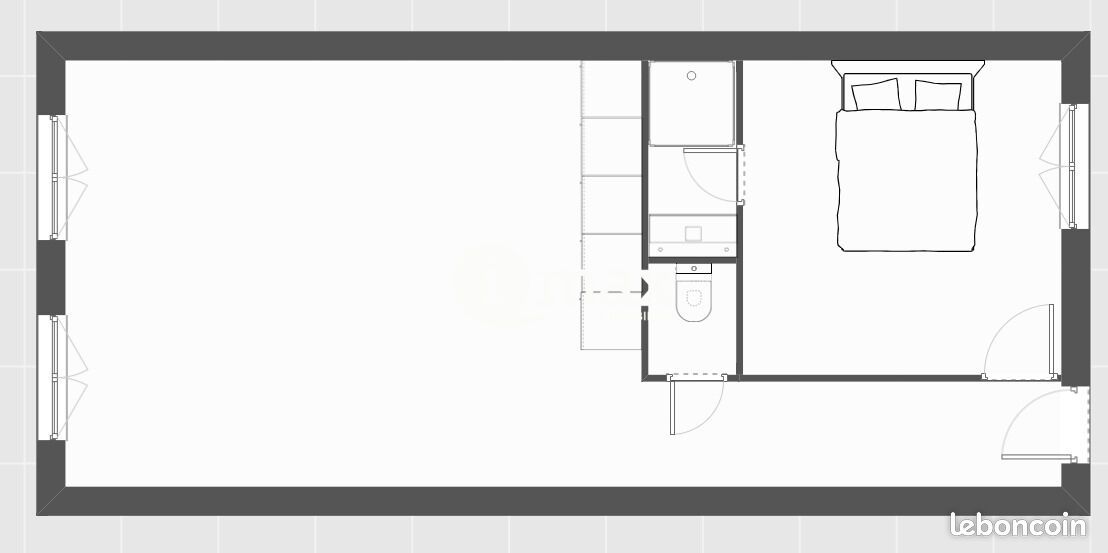 Appartement 2 pièces 45 m² · à Paris · 45 m² · 398 000 €